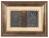 Framed Book with Bezalel Metal Panels, Jerusalem