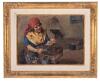 Michele Garinei. Woman Selling Birds