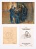 Arthur Markowicz (1872-1934) - Study of Figures with Book