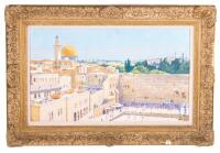 Niek van der Plas (Dutch, 20th Century), View of Jerusalem