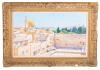 Niek van der Plas (Dutch, 20th Century), View of Jerusalem