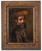 Isidor Kaufmann, Rabbi Portrait, in the Moriz Kaufmann Style