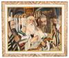 Jewish Worshippers on Yom Kippur, Berlin School, Early 20th Century