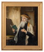 L&Atilde;&iexcl;szl&Atilde;&sup3; Koloshdary, Rabbi with Prayer Book
