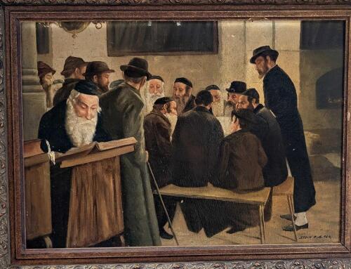 Stein, In the Synagogue, 1924