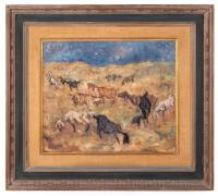 Audrey Bergner (1927-2019) - Sheep in the Meadow