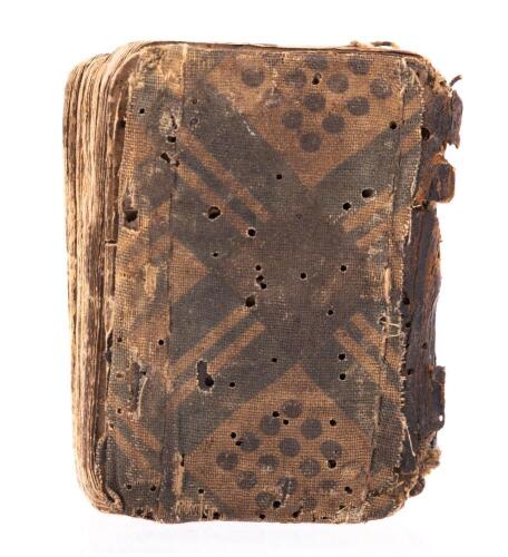 Yemenite Miniature Shechita Manuscript