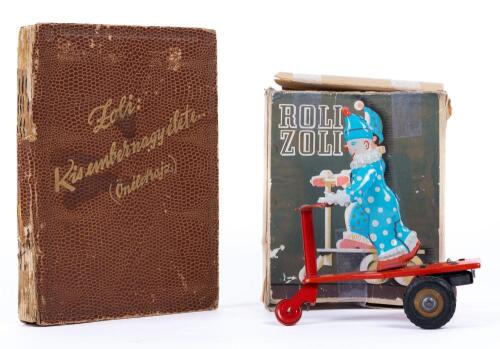 Zolt&Atilde;&iexcl;n &acirc;&euro;&oelig;Zoli&acirc;&euro; Hirsch Autobiography with Roli Zoli Tin Toy, Holocaust