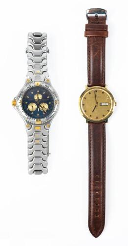 Two Swiss Wristwatches &acirc;&euro;&ldquo; Zenith Chronograph and Girard-Perregaux Gyromatic