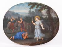 Balaam the Prophet Bowing to the Angel