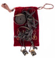 Tefillin Attributed to Jacques Dreyfus, Brother of Alfred Dreyfus (France, late 19th Century)