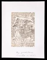 Yoshitora Utagawa. Woodblock Print (Ukiyo-e style) ca 1850s
