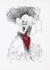 Hirschfeld, Al. Carol Channing in Hello, Dolly! - 2