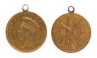 $3 Gold Love Token