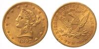 1897 $10 Liberty. EF