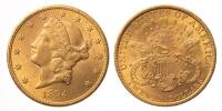 1894 $20 Liberty. AU55