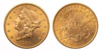 1900 $20 Liberty. MS62