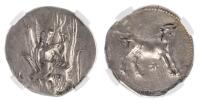 Crete, Gortyna. Ca. 350-270 BC. Silver Stater (11.42 gr.)