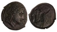 Sicily, Akragas. Struck under Phintias 287-282 BC. AE 23 mm (9.38 g). About XF