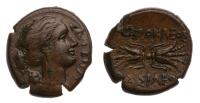 Sicily, Syracuse. Agathocles, 317-289 BC. AE 23 mm (9.58g). Choice VF / Extremely Fine
