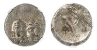 Thrace, Istros. Ca. 400-350 BC. Silver Drachm (5.58 g.) 18 mm