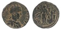 City Coins of Israel. Akko (Ptolemais). Gallienus. &Atilde;&dagger; 27 mm (11.73 g), AD 253-268. VF