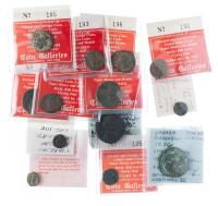 14-piece lot of Judean City-Coins of the Roman Period