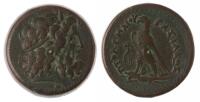 Ptolemaic Kingdom. Ptolemy IV Philopator, 222-205 BC. AE 42 mm (74.86 g). Choice VF