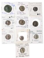 10-piece lot of different Ancient Roman Coins