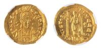 Leo I, AD 457-474. Gold Solidus (4.46g), 20mm