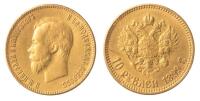 Russia. 10 Rubles, 1899. XF