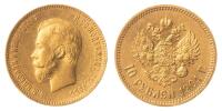 Russia. 10 Rubles, 1904 (AP). About Unc