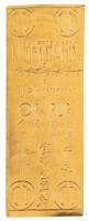 Viet Nam. Gold Tael, ND. Strip of pure gold. About XF