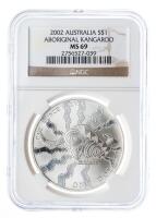 Australia. Dollar, 2002. NGC graded MS69