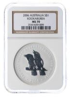 Australia. Dollar, 2006. NGC graded MS70