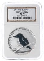 Australia. Dollar, 2007. NGC graded MS70