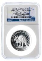 Australia. Dollar, 2011-P. NGC graded PF70 Ultra Cameo