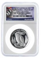 Australia. Dollar, 2012-P. NGC graded PF70 Ultra Cameo