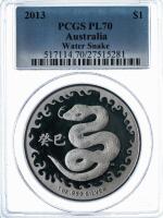 Australia. Dollar, 2013. PCGS graded MS70 PL