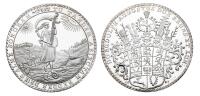 German States: Brunswick-Wolfenb&Atilde;&frac14;ttel. Restrike 4 Talers, 1685 (1978). Choice Brilliant Unc