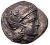 Baktria. Sophytes, ca. 305-294 BC. Silver Drachm (2.69 g).
