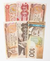 Group Of 50 and 100 Dollar Notes