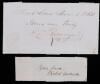 P. G. T. Beauregard and Robert Anderson - Pair of Civil War Opposing Commander Signatures.