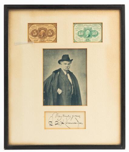 General Francis E. Spinner Treasurer Under Lincoln, Issued Fractional Currency 1862-1876