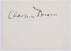 Clarence Darrow: Signed Cut Signature, Very Clean and Sharp Authentication by JSA