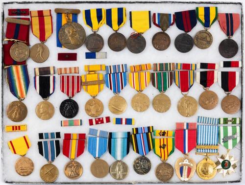 Fine Collection of WWI and WWII Medals as well as Korea and Antartica