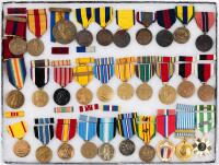 Fine Collection of WWI and WWII Medals as well as Korea and Antartica