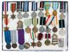 Collection of Military War and Service Medals from a Variety of Countries, 26 Total.