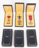 Six Military Medals in Cases: Including The Distinguish Flying Cross and Legion of Merit Legionnaire