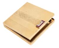 Exceptional Luxury, Ladies Vintage, 14K Yellow Gold, Diamond and Ruby Compact